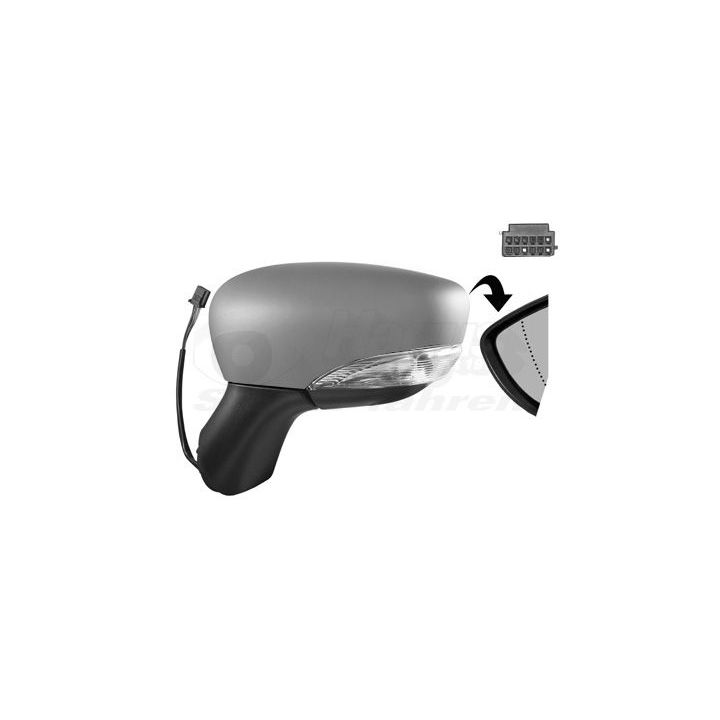 Išorinis veidrodėlis VAN WEZEL 4373817