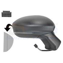 Išorinis veidrodėlis VAN WEZEL 4403806