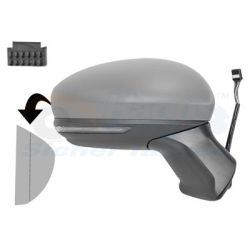 Išorinis veidrodėlis VAN WEZEL 4403808