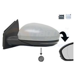 Išorinis veidrodėlis VAN WEZEL 4407817