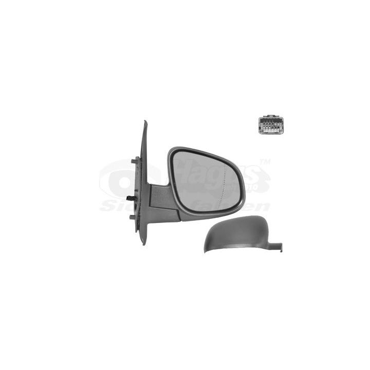 Išorinis veidrodėlis VAN WEZEL 4412808