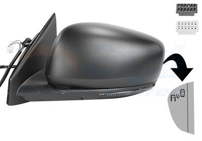 Išorinis veidrodėlis VAN WEZEL 4424827