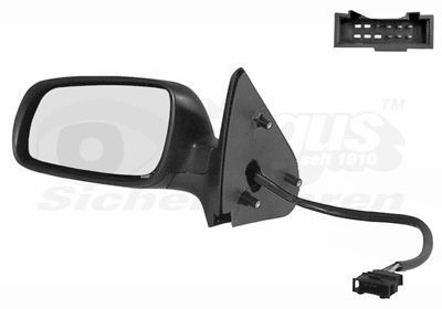 Išorinis veidrodėlis VAN WEZEL 4914807