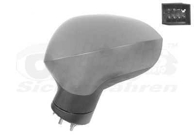 Išorinis veidrodėlis VAN WEZEL 4919817