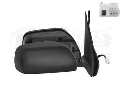 Išorinis veidrodėlis VAN WEZEL 5250806