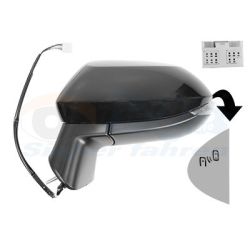 Išorinis veidrodėlis VAN WEZEL 5415827