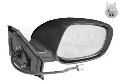 Išorinis veidrodėlis VAN WEZEL 5432806