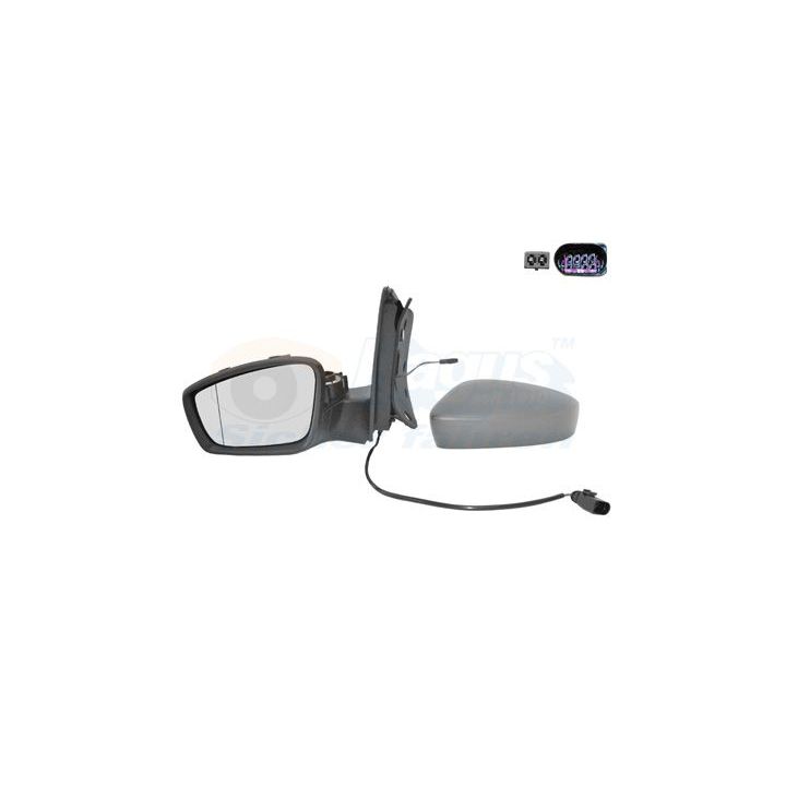 Išorinis veidrodėlis VAN WEZEL 5701807