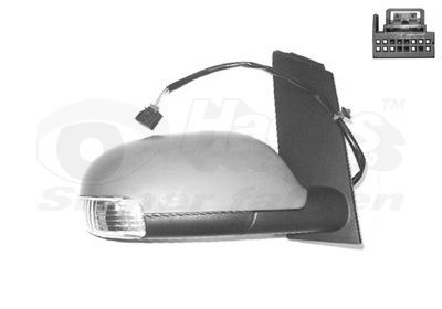 Išorinis veidrodėlis VAN WEZEL 5856818