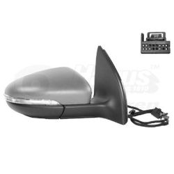 Išorinis veidrodėlis VAN WEZEL 5863818