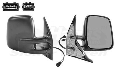 Išorinis veidrodėlis VAN WEZEL 5874808