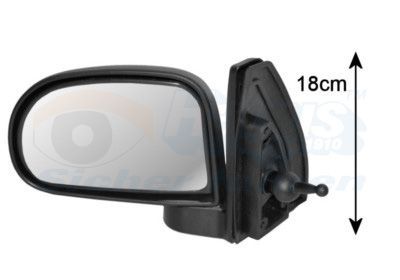 Išorinis veidrodėlis VAN WEZEL 8203803