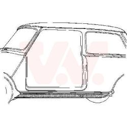 Kėbulo grindys VAN WEZEL 0201.09