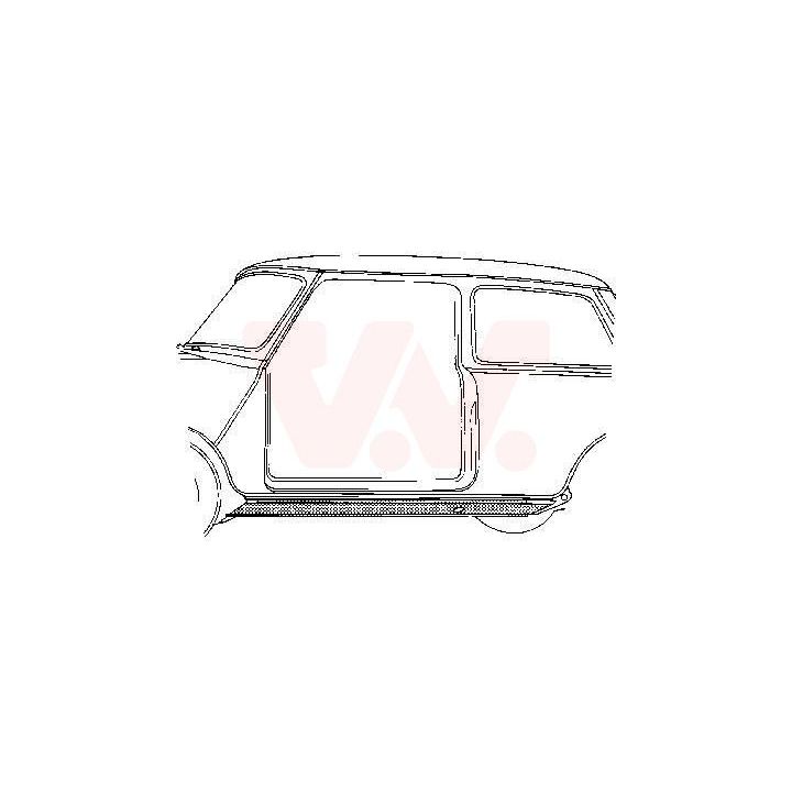 Kėbulo grindys VAN WEZEL 0201.10