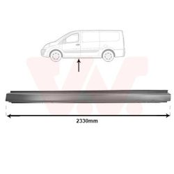 Slenksčio skardelė VAN WEZEL 1612103