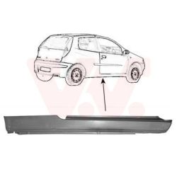 Slenksčio skardelė VAN WEZEL 1620102