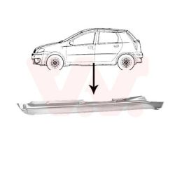 Slenksčio skardelė VAN WEZEL 1620103