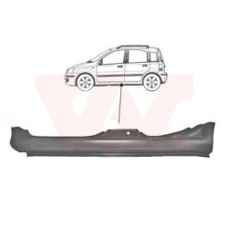 Slenksčio skardelė VAN WEZEL 1709103