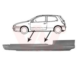 Slenksčio skardelė VAN WEZEL 1756101