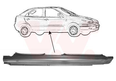Slenksčio skardelė VAN WEZEL 1757104