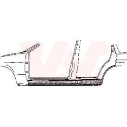 Slenksčio skardelė VAN WEZEL 1837104