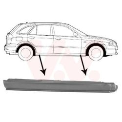 Slenksčio skardelė VAN WEZEL 2732104