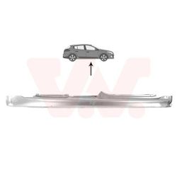 Slenksčio skardelė VAN WEZEL 4377104