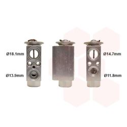 Išsiplėtimo vožtuvas, oro kondicionavimas VAN WEZEL 06001085