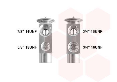 Išsiplėtimo vožtuvas, oro kondicionavimas VAN WEZEL 58001101