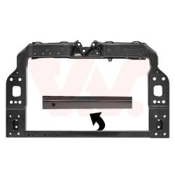 Priekinis variklio gaubtas VAN WEZEL 1607668