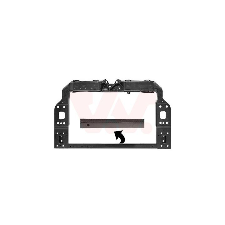 Priekinis variklio gaubtas VAN WEZEL 1607668