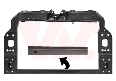 Priekinis variklio gaubtas VAN WEZEL 1607668