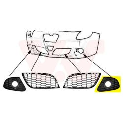 Ventiliacijos grotelės, buferis VAN WEZEL 0113593