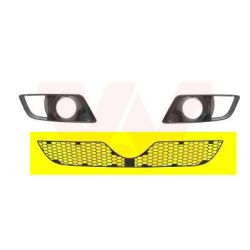 Ventiliacijos grotelės, buferis VAN WEZEL 0159590