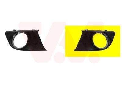 Ventiliacijos grotelės, buferis VAN WEZEL 0160593