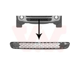 Ventiliacijos grotelės, buferis VAN WEZEL 0518598