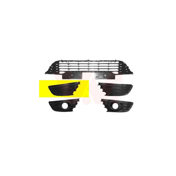 Ventiliacijos grotelės, buferis VAN WEZEL 0970592