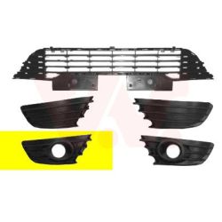 Ventiliacijos grotelės, buferis VAN WEZEL 0970594