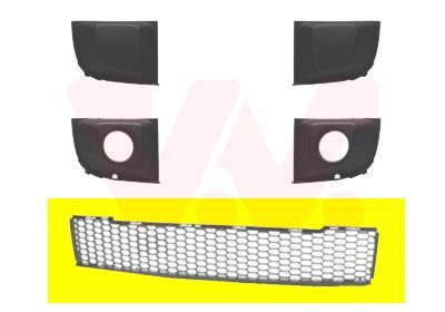 Ventiliacijos grotelės, buferis VAN WEZEL 1604590