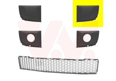 Ventiliacijos grotelės, buferis VAN WEZEL 1604591