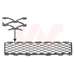 Ventiliacijos grotelės, buferis VAN WEZEL 1614590