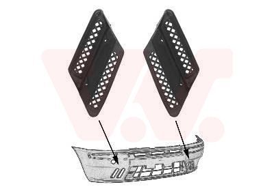 Ventiliacijos grotelės, buferis VAN WEZEL 1620599