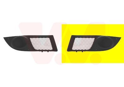 Ventiliacijos grotelės, buferis VAN WEZEL 1637591