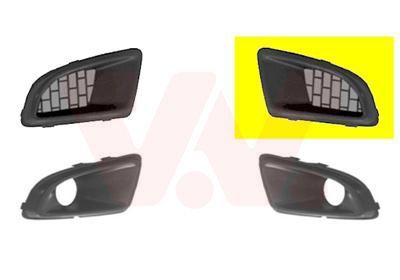 Ventiliacijos grotelės, buferis VAN WEZEL 1778591