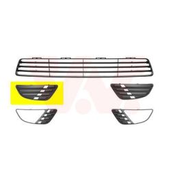 Ventiliacijos grotelės, buferis VAN WEZEL 1805592