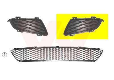 Ventiliacijos grotelės, buferis VAN WEZEL 2754591