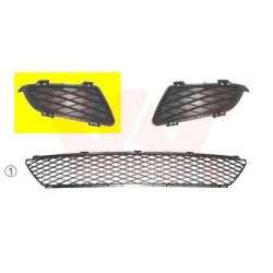 Ventiliacijos grotelės, buferis VAN WEZEL 2754592