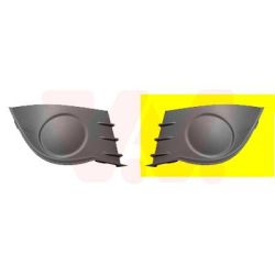 Ventiliacijos grotelės, buferis VAN WEZEL 4331591