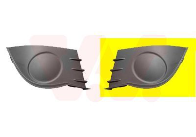 Ventiliacijos grotelės, buferis VAN WEZEL 4331591