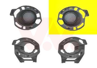 Ventiliacijos grotelės, buferis VAN WEZEL 4333593